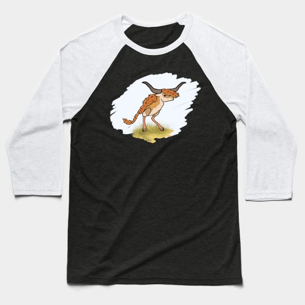 Highland Jerboa :: Imaginary Creatures Baseball T-Shirt by Platinumfrog